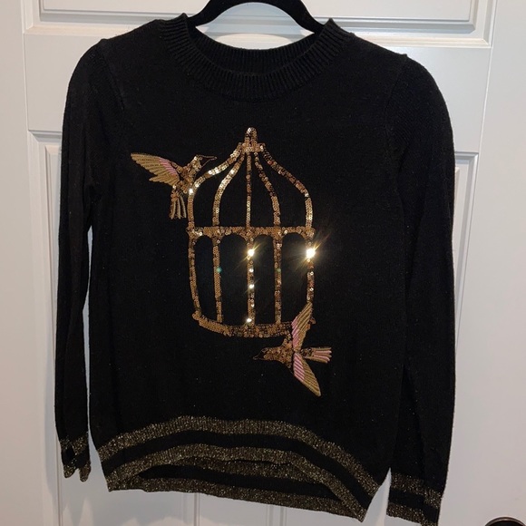 Embroidered Holiday Sweater - Picture 1 of 3